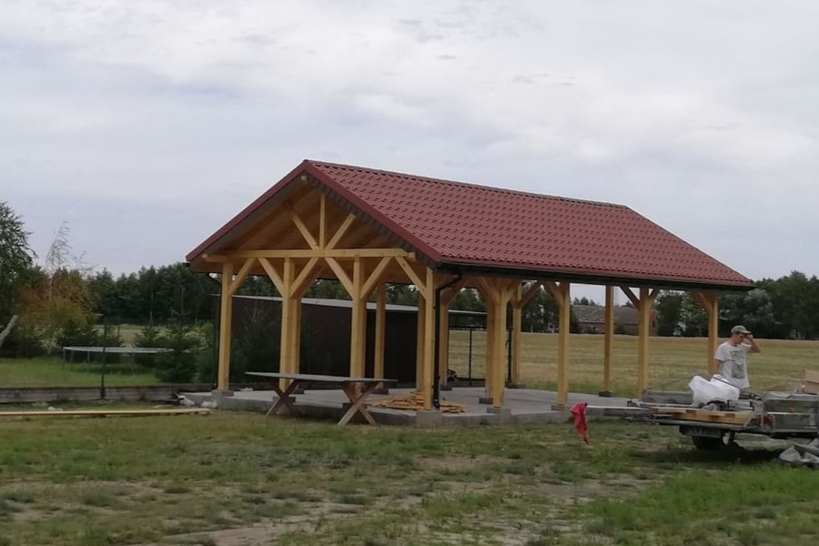 Wiata garażowa 7